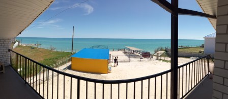 Люкс №4 (1 Корпус) однокомнатный, база отдыха «Ялта», Кирилловка. Фото 12