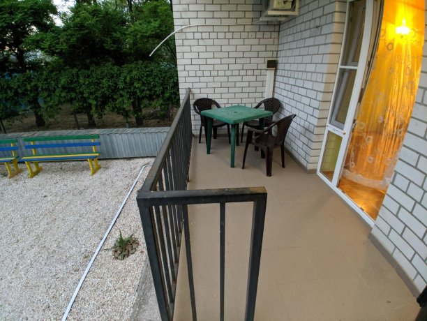 Люкс №5 (1 Корпус) однокомнатный, база отдыха «Ялта», Кирилловка. Фото 6