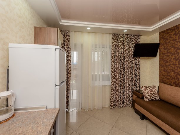 Люкс №4 VIP однокомнатный, гостевой дом «Гостевой Дом 170», Кирилловка. Фото 6