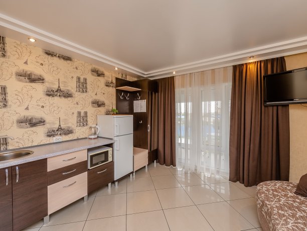 Люкс №1  VIP однокомнатный, гостевой дом «Гостевой Дом 170», Кирилловка. Фото 4