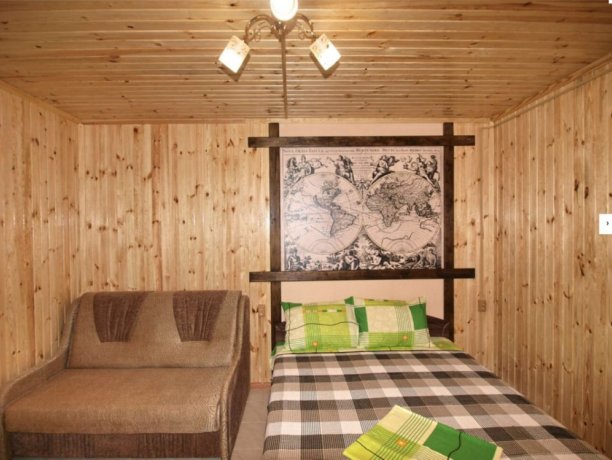 Бунгало №5 однокомнатный, база отдыха «ADMIRAL», Кирилловка. Фото 3