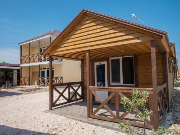 Бунгало №5 однокомнатный, база отдыха «ADMIRAL», Кирилловка. Фото 2