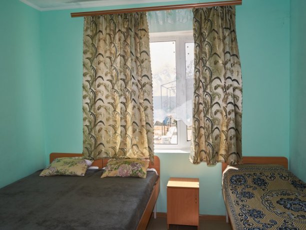 Эконом №6 однокомнатный, гостевой дом «Лагуна», Степановка первая. Фото 1