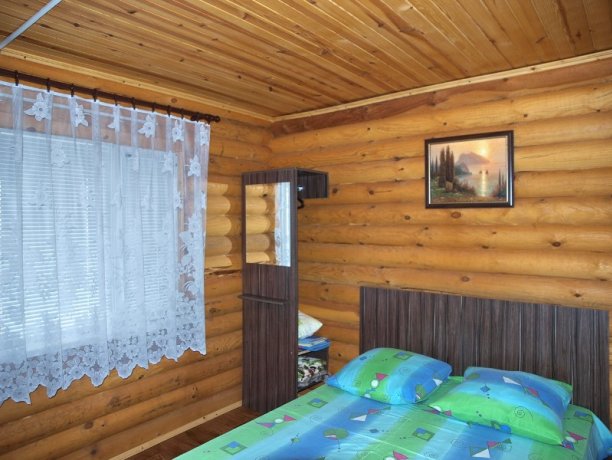 Люкс №12 (сруб) однокомнатный, база отдыха «Акварель», Кирилловка. Фото 6