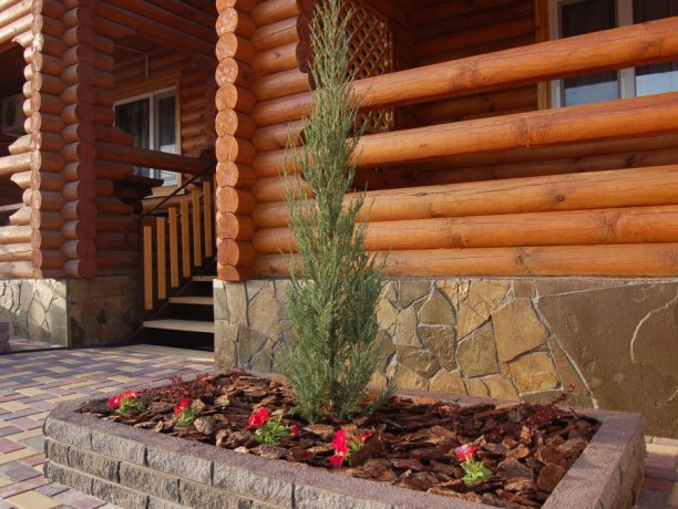 Люкс №22 (сруб) однокомнатный, база отдыха «Акварель», Кирилловка. Фото 10