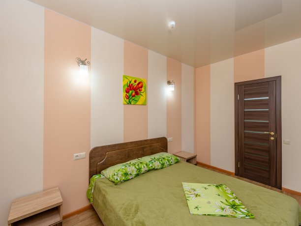 Коттедж Family sea 1 однокомнатный, база отдыха «ADMIRAL», Кирилловка. Фото 4