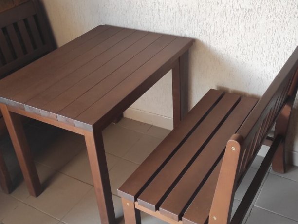 Люкс №82 однокомнатный, база отдыха «Водный мир», Кирилловка. Фото 8