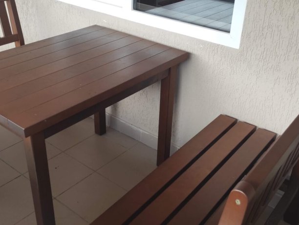 Люкс №158 однокомнатный, база отдыха «Водный мир», Кирилловка. Фото 4