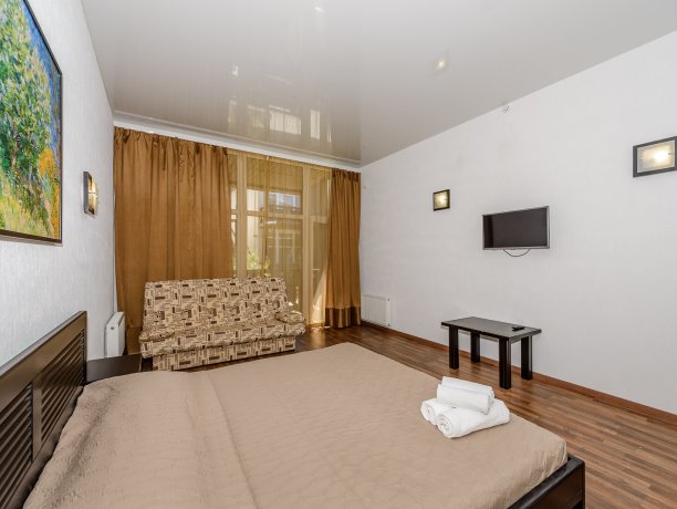 Люкс + №2 однокомнатный, база отдыха «Azov le Chalet», Кирилловка. Фото 8