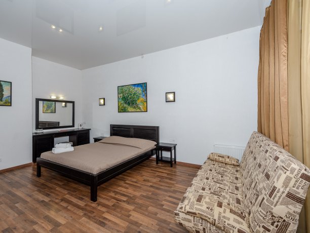 Люкс + №5 однокомнатный, база отдыха «Azov le Chalet», Кирилловка. Фото 5