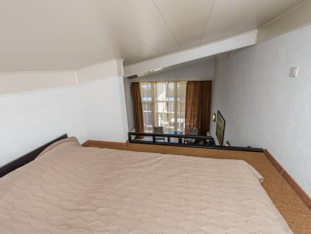 Deluxe №9 однокомнатный, база отдыха «Azov le Chalet», Кирилловка. Фото 5