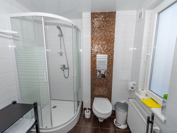 Deluxe №13 однокомнатный, база отдыха «Azov le Chalet», Кирилловка. Фото 6