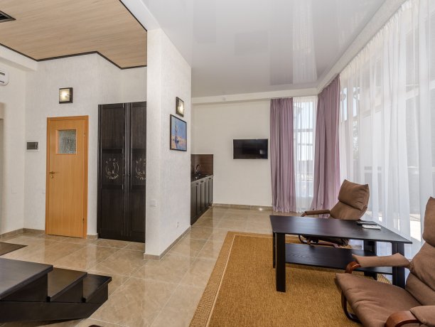 Shale №1 двухкомнатный, база отдыха «Azov le Chalet», Кирилловка. Фото 6