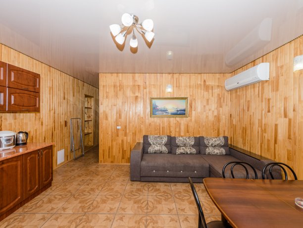 Апартаменты №5 Della Luna (море) трехкомнатный, гостиничный комплекс «Tropicanka Resort Hotel», Кирилловка. Фото 4