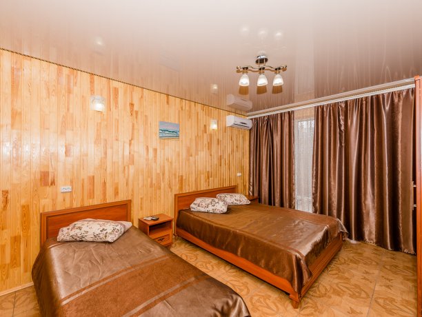 Апартаменты №5 Della Luna (море) трехкомнатный, гостиничный комплекс «Tropicanka Resort Hotel», Кирилловка. Фото 10