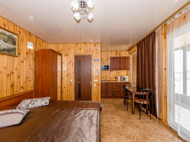 Студия №3 Della Luna (море) однокомнатный, гостиничный комплекс «Tropicanka Resort Hotel», Кирилловка. Фото 5