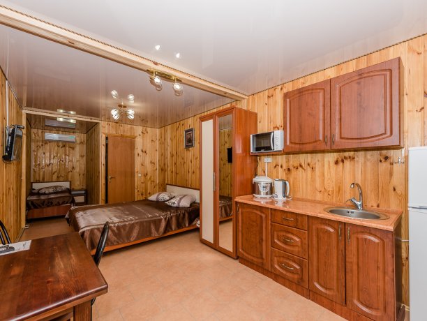 Студия №11 Della Luna (море) однокомнатный, гостиничный комплекс «Tropicanka Resort Hotel», Кирилловка. Фото 4