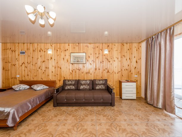 Студия №6 Della Luna (море) однокомнатный, гостиничный комплекс «Tropicanka Resort Hotel», Кирилловка. Фото 3