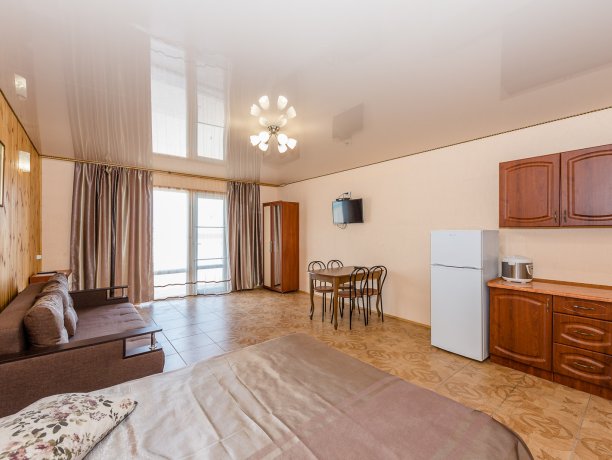 Студия №6 Della Luna (море) однокомнатный, гостиничный комплекс «Tropicanka Resort Hotel», Кирилловка. Фото 5