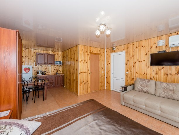 Студия №8 Della Luna (море) однокомнатный, гостиничный комплекс «Tropicanka Resort Hotel», Кирилловка. Фото 5