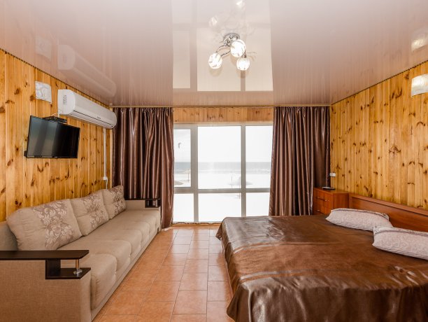 Студия №8 Della Luna (море) однокомнатный, гостиничный комплекс «Tropicanka Resort Hotel», Кирилловка. Фото 7