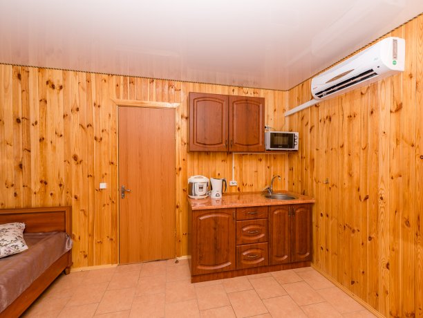 Студия №9 Della Luna (море) однокомнатный, гостиничный комплекс «Tropicanka Resort Hotel», Кирилловка. Фото 7