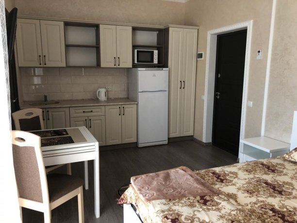 Люкс №4 (корп. 7) однокомнатный, база отдыха «Мир», Кирилловка. Фото 6