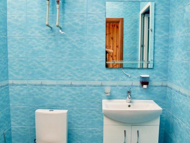 Апартаменты-студио вид на море №67 (корп. 1) двухкомнатный, база отдыха «Автомобилист», Кирилловка. Фото 13