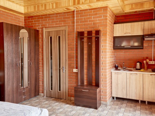 Люкс-студио терраса №72 (корп. 2) однокомнатный, база отдыха «Автомобилист», Кирилловка. Фото 2