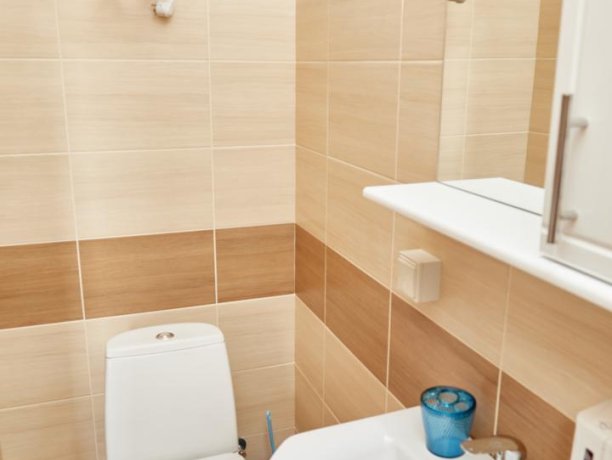 Люкс-студио терраса №73 (корп. 2) однокомнатный, база отдыха «Автомобилист», Кирилловка. Фото 4