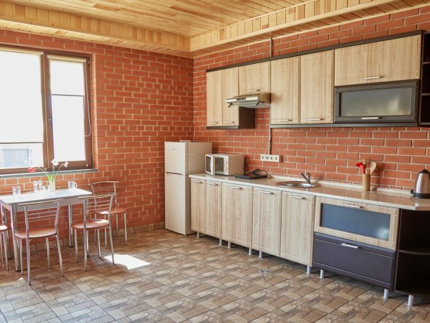 Семейный-люкс вид на море №91 (корп. 2) двухкомнатный, база отдыха «Автомобилист», Кирилловка. Фото 7