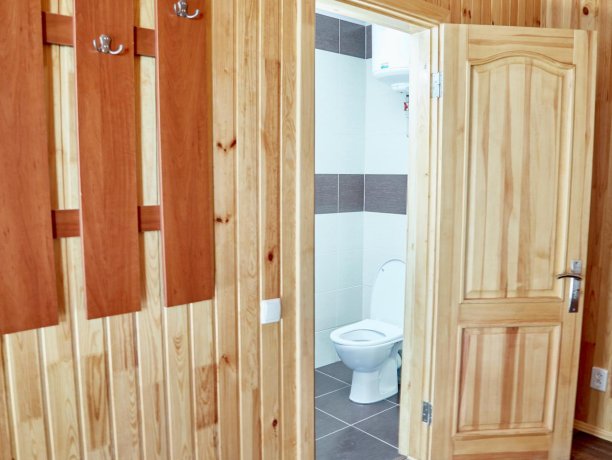 Апартаменты-студио №43 (корп. 3) двухкомнатный, база отдыха «Автомобилист», Кирилловка. Фото 10