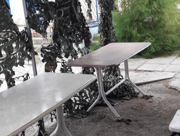 Эконом №16 однокомнатный, база отдыха «Азов Коралл», Кирилловка. Фото 2