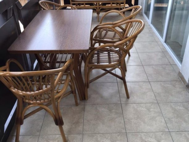 Люкс + №48 однокомнатный, база отдыха «Azov le Chalet», Кирилловка. Фото 1