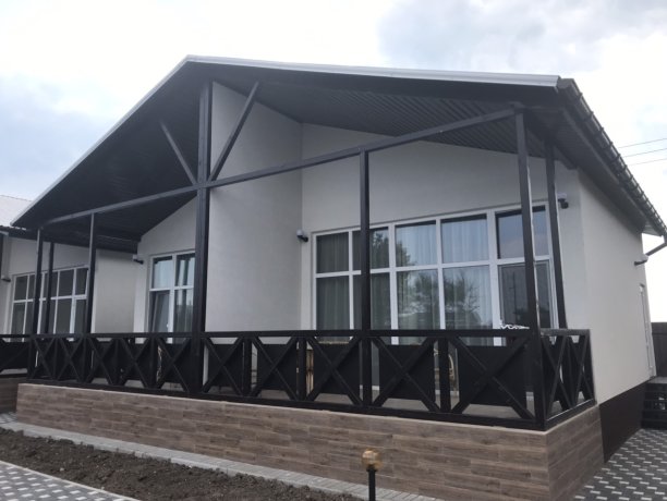 Deluxe №38 однокомнатный, база отдыха «Azov le Chalet», Кирилловка. Фото 2