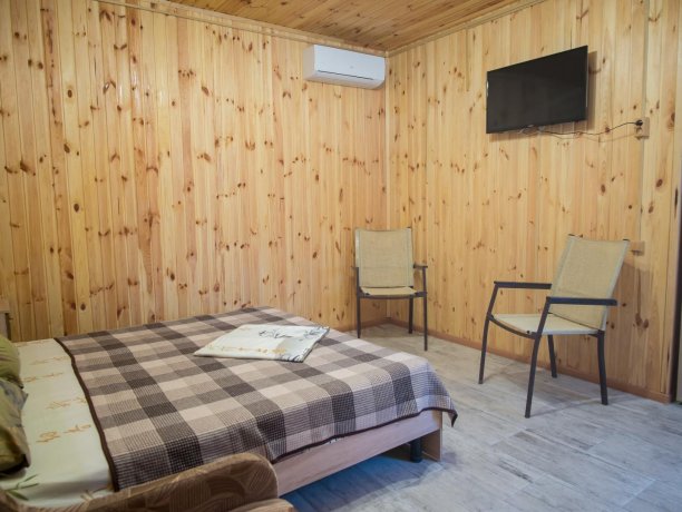 Бунгало №9 однокомнатный, база отдыха «ADMIRAL», Кирилловка. Фото 4