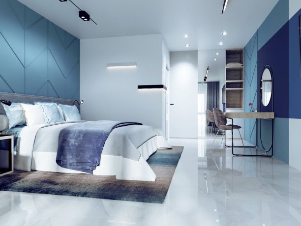 Suite морской №11* однокомнатный, база отдыха «Променад», Кирилловка. Фото 1