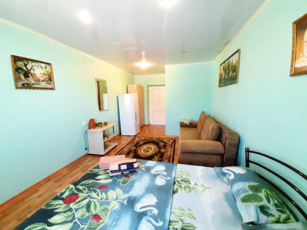 Люкс №4 однокомнатный, база отдыха «Алекси», Кирилловка. Фото 2