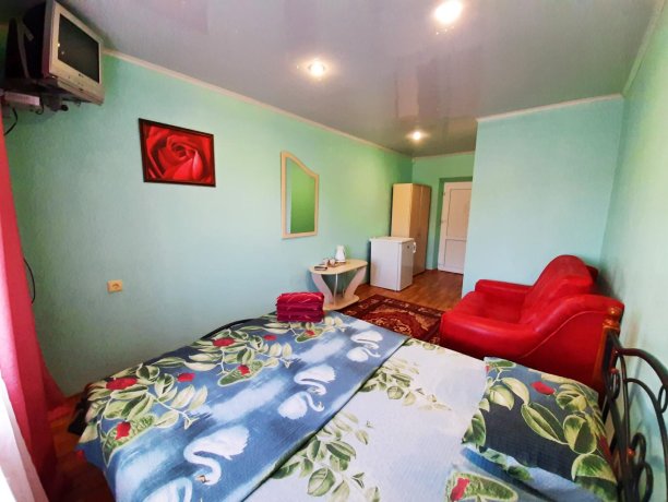 Люкс №6 однокомнатный, база отдыха «Алекси», Кирилловка. Фото 2