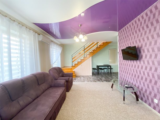 Люкс №1 трехкомнатный, коттедж «Танитедж», Кирилловка. Фото 5