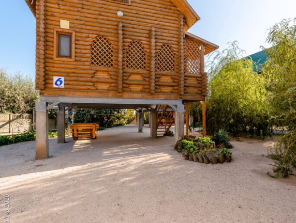 Коттедж №9 трехкомнатный, база отдыха «Маричка», Кирилловка. Фото 17