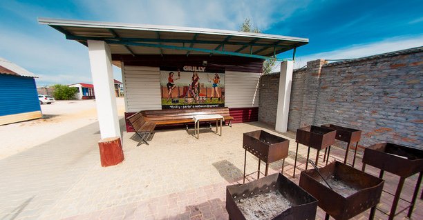 Домик №13 однокомнатный, база отдыха «Фрегат», Кирилловка. Фото 8