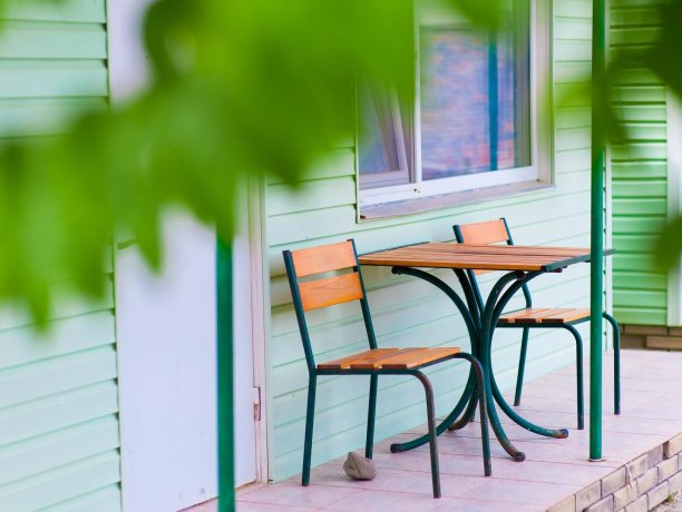 Домик №16 однокомнатный, база отдыха «Фрегат», Кирилловка. Фото 5