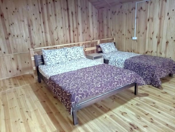 Коттедж №1 однокомнатный, база отдыха «Золотое Руно», Кирилловка. Фото 8