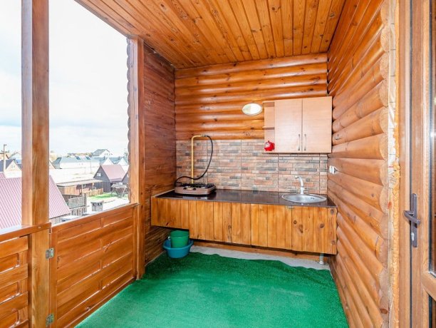 Люкс 4х-местный однокомнатный, гостевой дом «ГД "Триумф"», Кирилловка. Фото 6