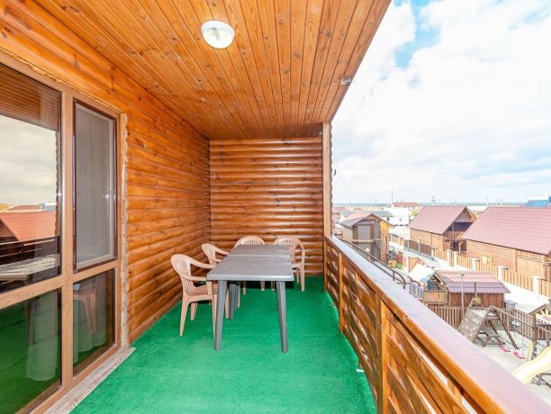 Люкс 4х-местный однокомнатный, гостевой дом «ГД "Триумф"», Кирилловка. Фото 7