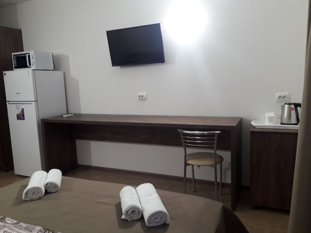 Полулюкс №3 однокомнатный, гостевой дом «ПоллиАнна», Кирилловка. Фото 2