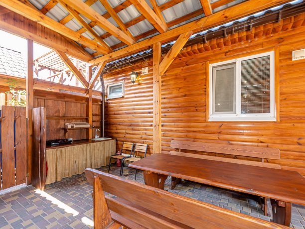 Коттедж №2 Люкс 4х местный одноэтажный трехкомнатный, база отдыха «ЛенСити», Кирилловка. Фото 12