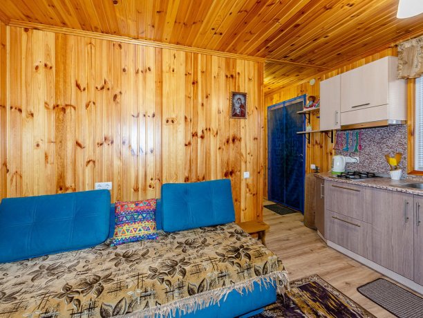 Коттедж №2 Люкс 4х местный одноэтажный трехкомнатный, база отдыха «ЛенСити», Кирилловка. Фото 6