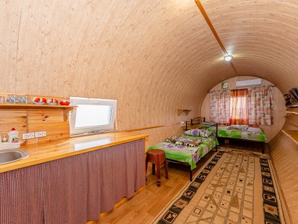 Домик №3 Стандарт 3х местный однокомнатный, база отдыха «ЛенСити», Кирилловка. Фото 12